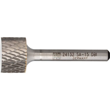 Pferd Carbide Bur, SCTI SA-15, 1/4", Double Cut 24132